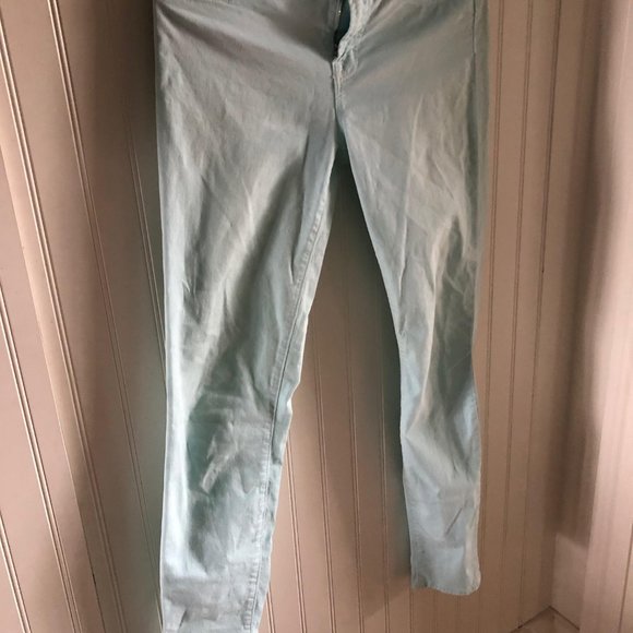 J Brand light teal / baby blue size 27 skinny jean - Picture 4 of 4